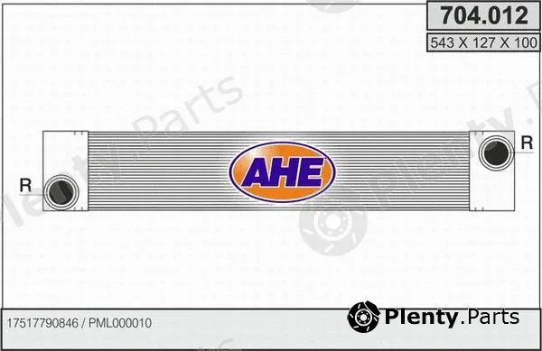 AHE 704.012 — Charge Air Cooler