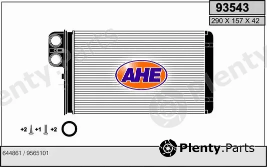 AHE 93543 — Heat Exchanger, interior heating