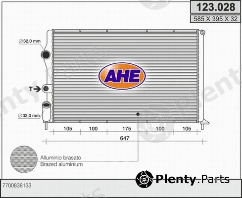 AHE 123.028 — Radiator, engine cooling