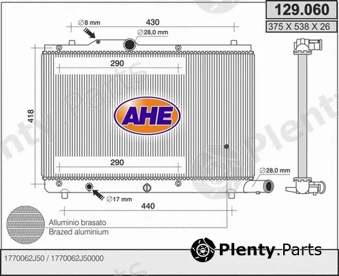 AHE 129.060 — Radiator, engine cooling