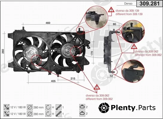 AHE 309.281 — Fan, engine cooling