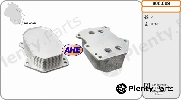 AHE 806.009 — Oil Cooler, engine oil