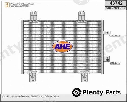 AHE 43742 — Condenser, air conditioning