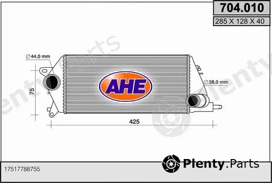 AHE 704.010 — Charge Air Cooler