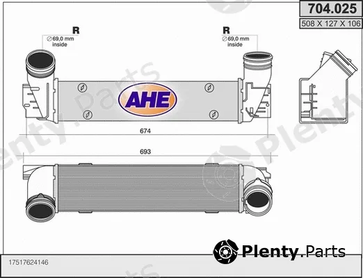 AHE 704.025 — Charge Air Cooler