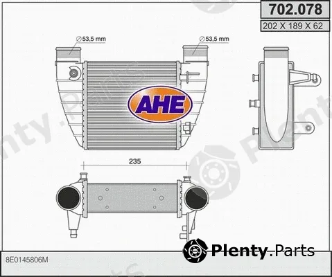 AHE 702.078 — Charge Air Cooler