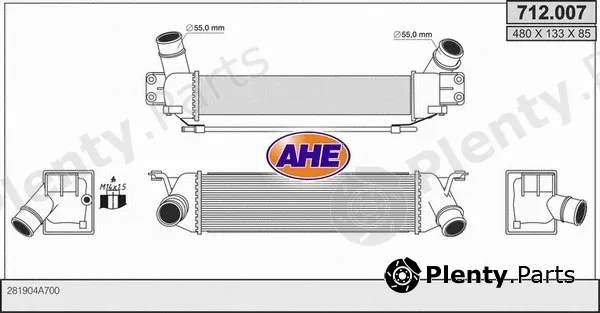 AHE 712.007 — Charge Air Cooler