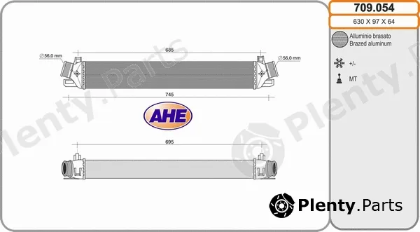 AHE 709.054 — Charge Air Cooler