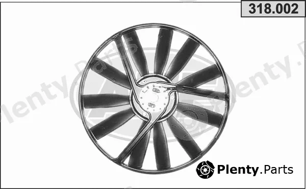 AHE 318.002 — Fan, engine cooling