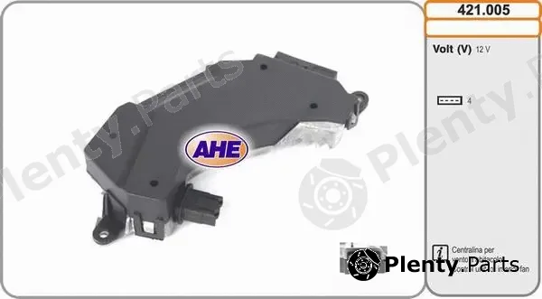 AHE 421.005 — Control Unit, electric fan (engine cooling)