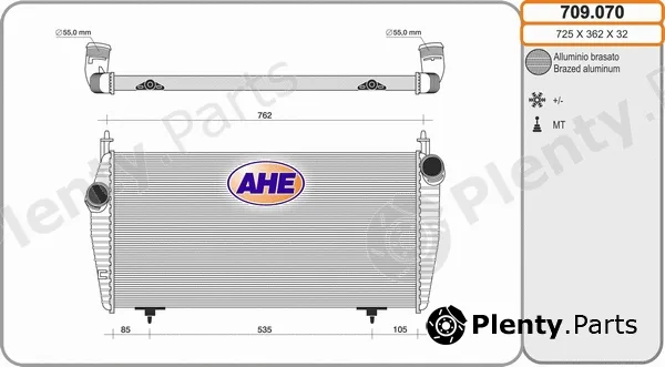 AHE 709.070 — Charge Air Cooler