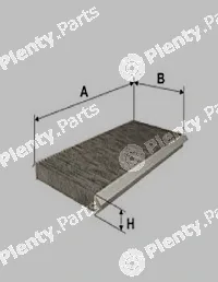 Sampiyon Filter CK0022K — Filter, cabin air