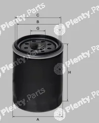 Sampiyon Filter CS0126 — Oil Filter