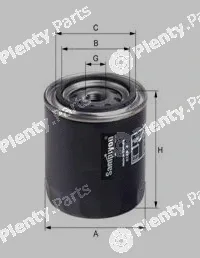 Sampiyon Filter CS0116 — Oil Filter