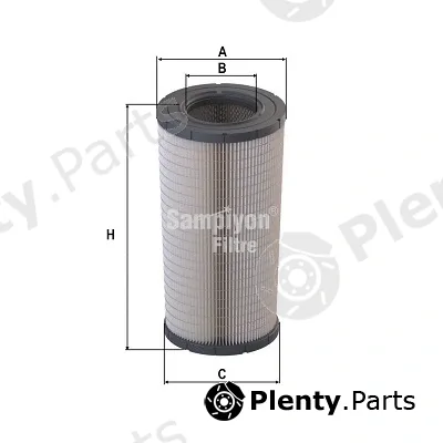 Sampiyon Filter CR0125L — Air Filter