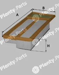 Sampiyon Filter CP0338F — Air Filter