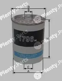 Sampiyon Filter CE1796M — Fuel Filter