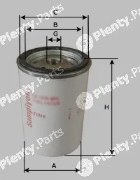 Sampiyon Filter CS0220MG — Oil Filter