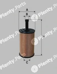 Sampiyon Filter CE1012EX — Oil Filter