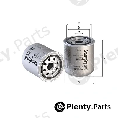 Sampiyon Filter CS2006 — Air Filter