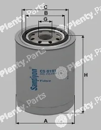Sampiyon Filter CS0191 — Oil Filter