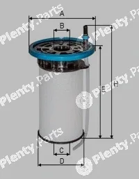 Sampiyon Filter CE0347MEXK — Fuel Filter