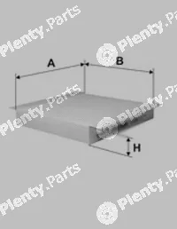 Sampiyon Filter CK0188 — Filter, cabin air