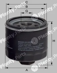Sampiyon Filter CS0112 — Oil Filter