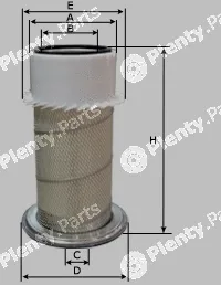 Sampiyon Filter CH1259K — Air Filter