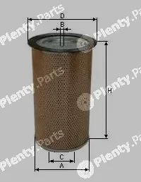 Sampiyon Filter CH1248 — Air Filter