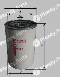 Sampiyon Filter CS0157 — Oil Filter