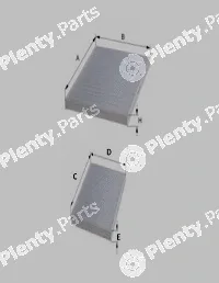 Sampiyon Filter CK01722 — Filter, cabin air
