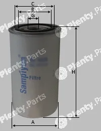Sampiyon Filter CS0158MG — Oil Filter