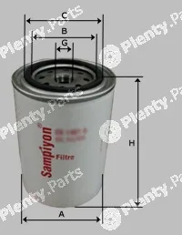 Sampiyon Filter CS1401B — Oil Filter