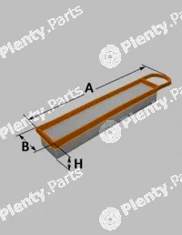 Sampiyon Filter CP0336 — Air Filter