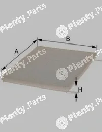 Sampiyon Filter CK0052 — Filter, cabin air