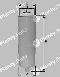 Sampiyon Filter CS0163M — Fuel Filter