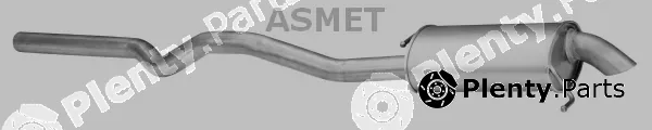 Asmet 04.111 — Rear Muffler