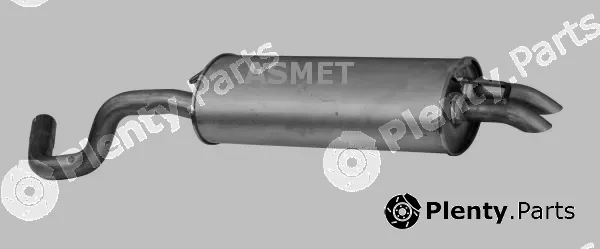 Asmet 03.089 — Rear Muffler