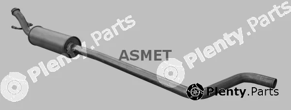 Asmet 09.113 — Centre Muffler