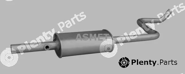 Asmet 26.001 — Centre Muffler