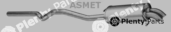 Asmet 04.109 — Rear Muffler