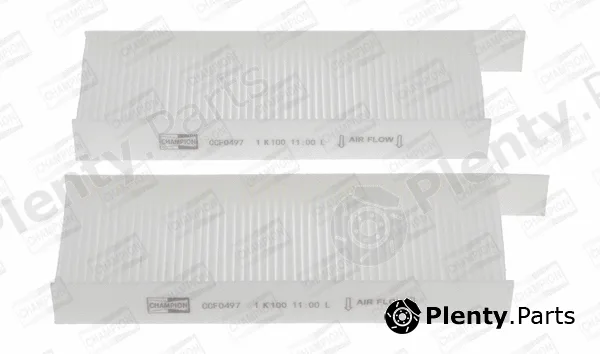 Champion CCF0497 — Filter, cabin air