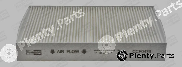 Champion CCF0476 — Filter, cabin air