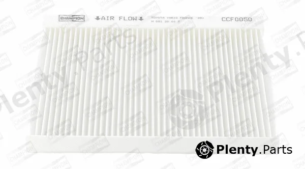 Champion CCF0050 — Filter, cabin air