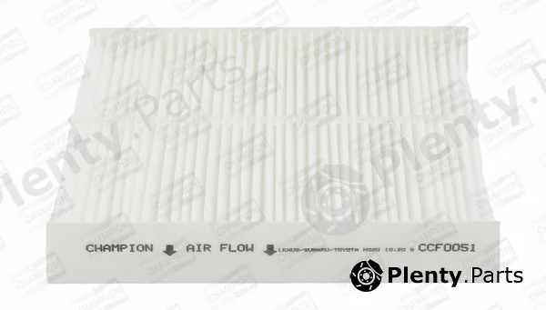 Champion CCF0051 — Filter, cabin air