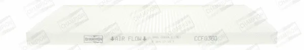 Champion CCF0360 — Filter, cabin air