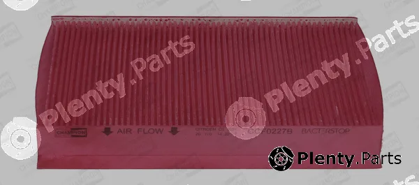 Champion CCF0227B — Filter, cabin air BACTERSTOP