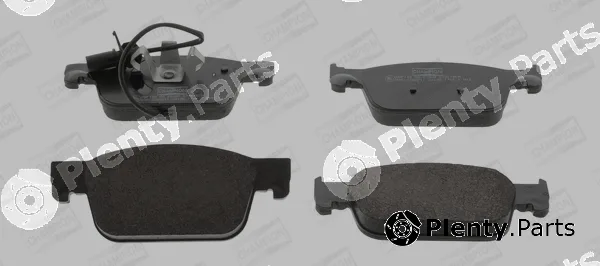 Champion 573675CH — Brake Pad Set, disc brake