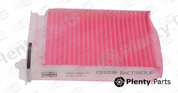 Champion CCF0310B — Filter, cabin air BACTERSTOP